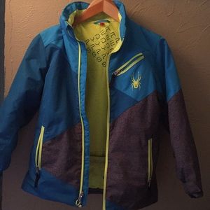 Boys Spyder ski jacket size 10